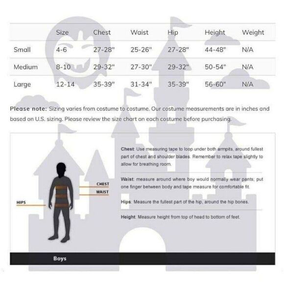 Man Of Steel General Zod Childs Costume & Mask Deluxe Halloween Cosplay LG NWT - Picture 7 of 7